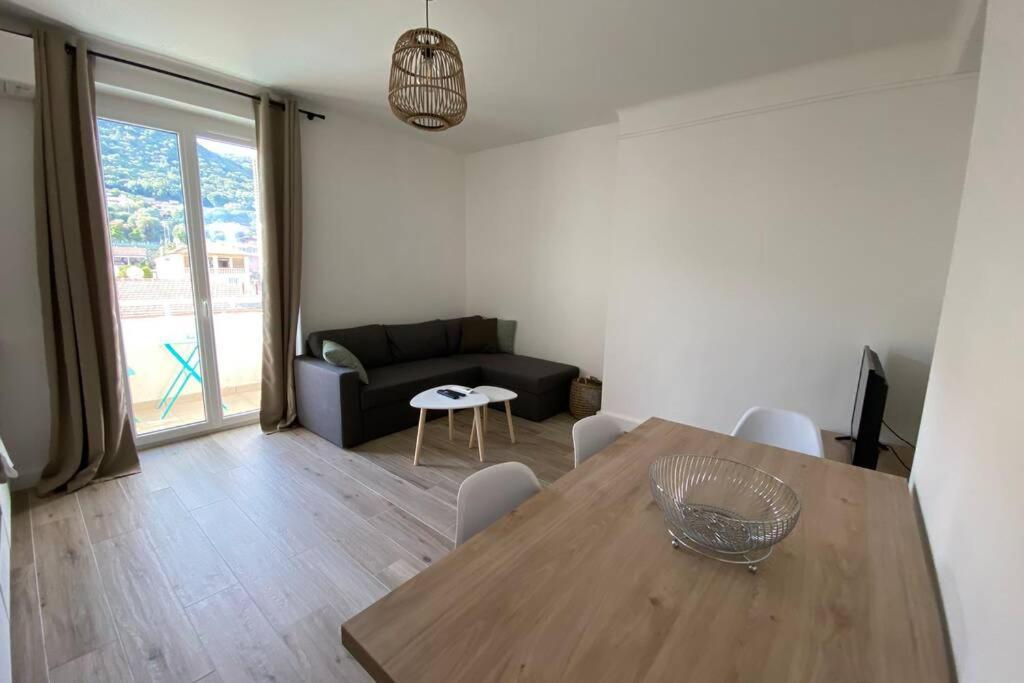 Ajaccio Magnifique T2 Neuf 40M2 Avec Balcon Au Trottel 4 Couchages Wifi Clim Parking Plage A Pieds 100M 외부 사진