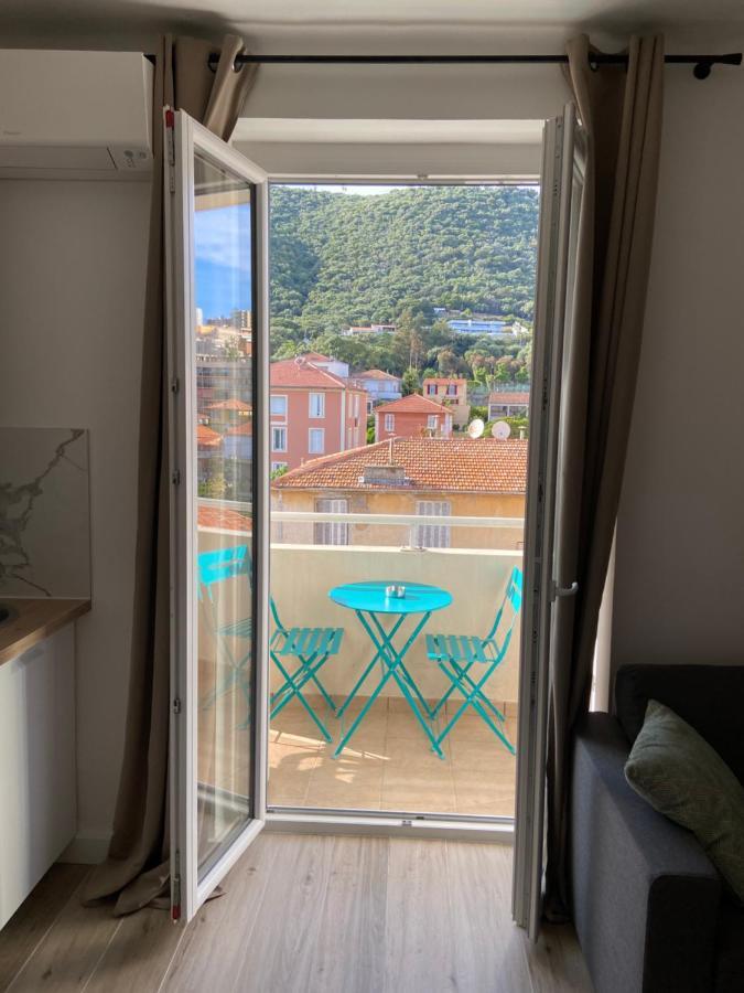Ajaccio Magnifique T2 Neuf 40M2 Avec Balcon Au Trottel 4 Couchages Wifi Clim Parking Plage A Pieds 100M 외부 사진